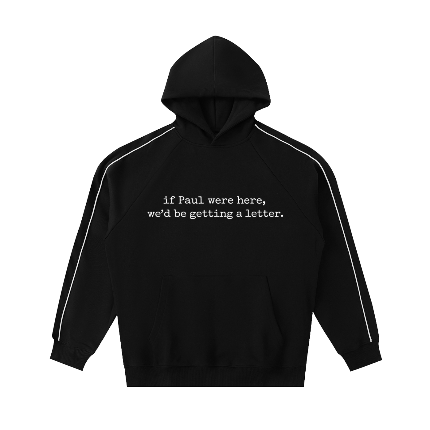 Respectfully, Paul Raglan Hoodie