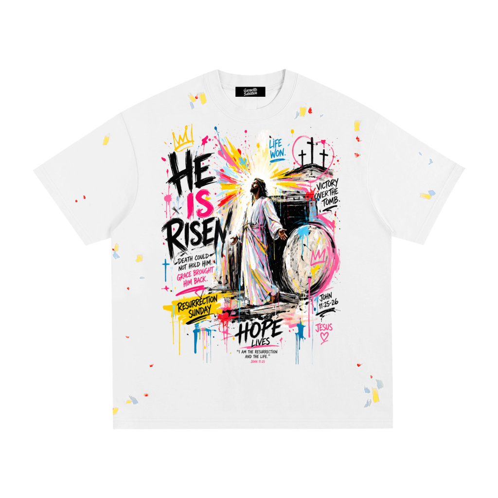 Risen Tee — White