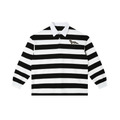 Salvation Polo — Black w/ Stripes