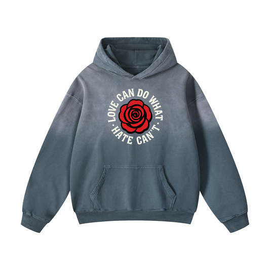 Rose Oversized Hoodie