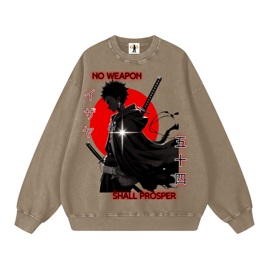 Against All Oversized Sweatshirt