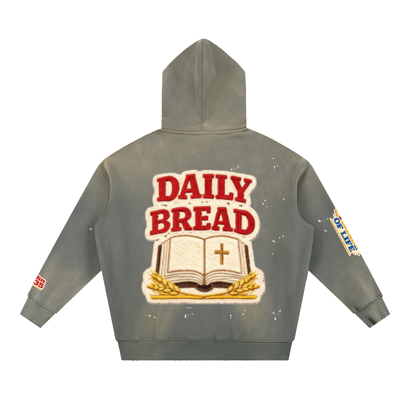 Bread of Life Hoodie — Gray