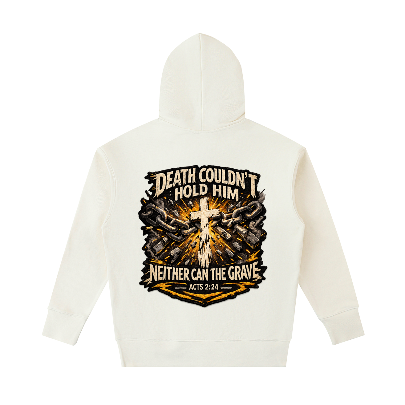 Unchained Oversized Hoodie — Cream