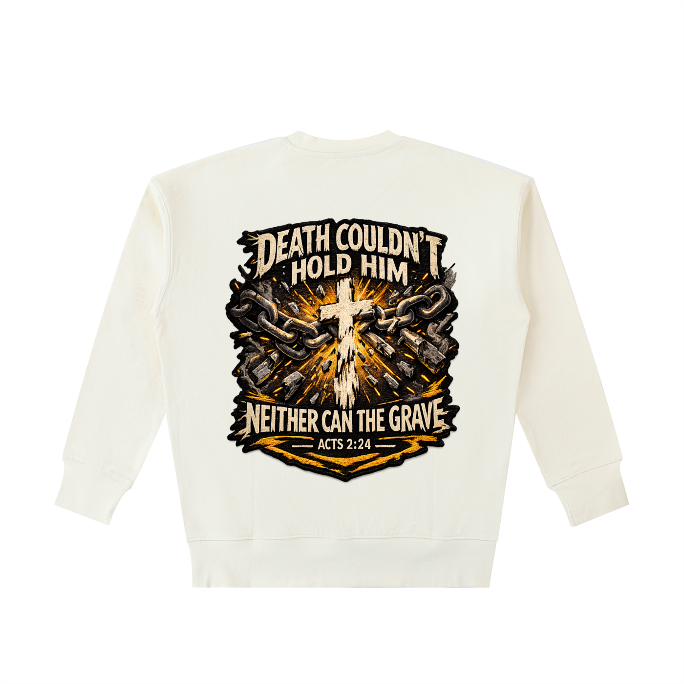 Unchained Oversized Sweatshirt — Cream