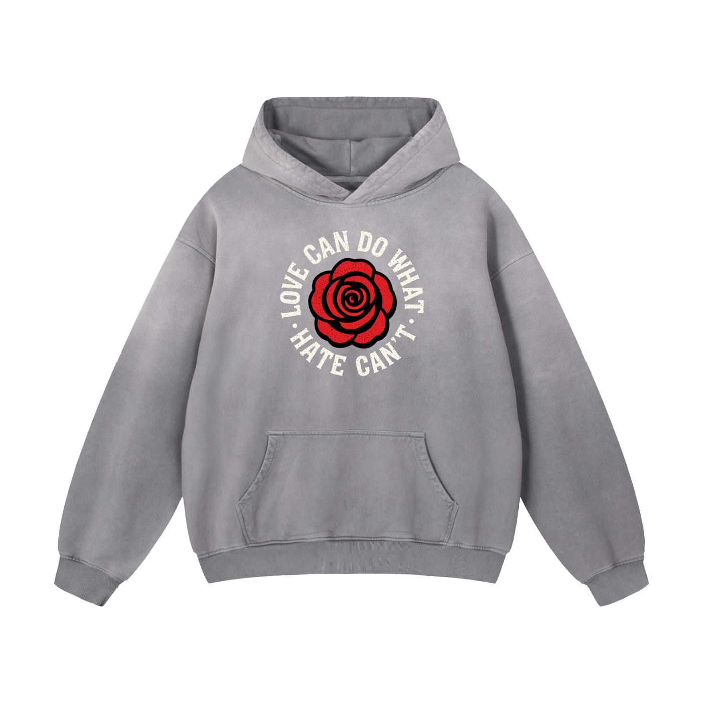 Rose Oversized Hoodie