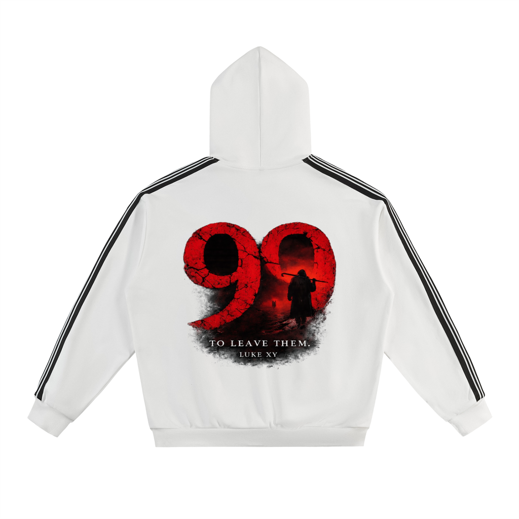 Bold Oversized Hoodie — White