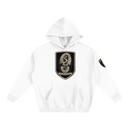 Kingdom Footwork Oversized Hoodie — White