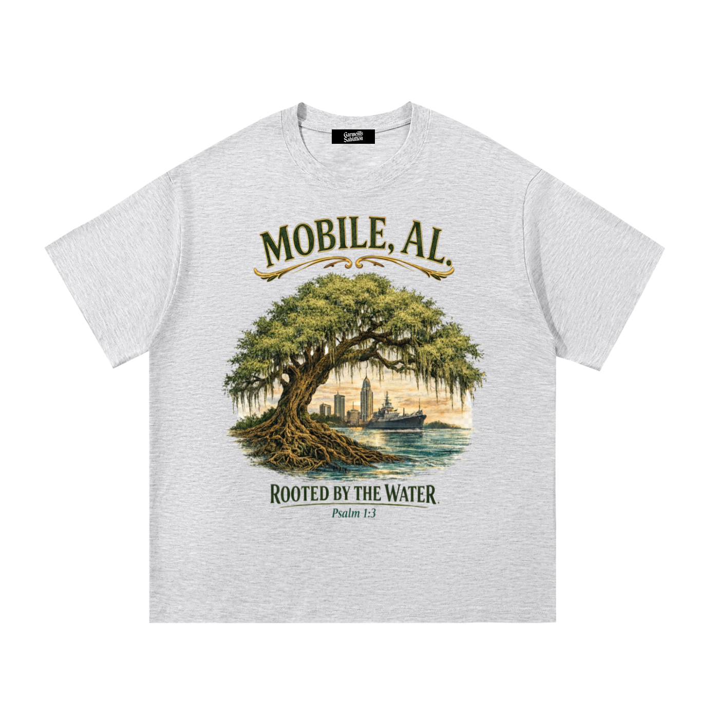 By the Water Tee — Gray