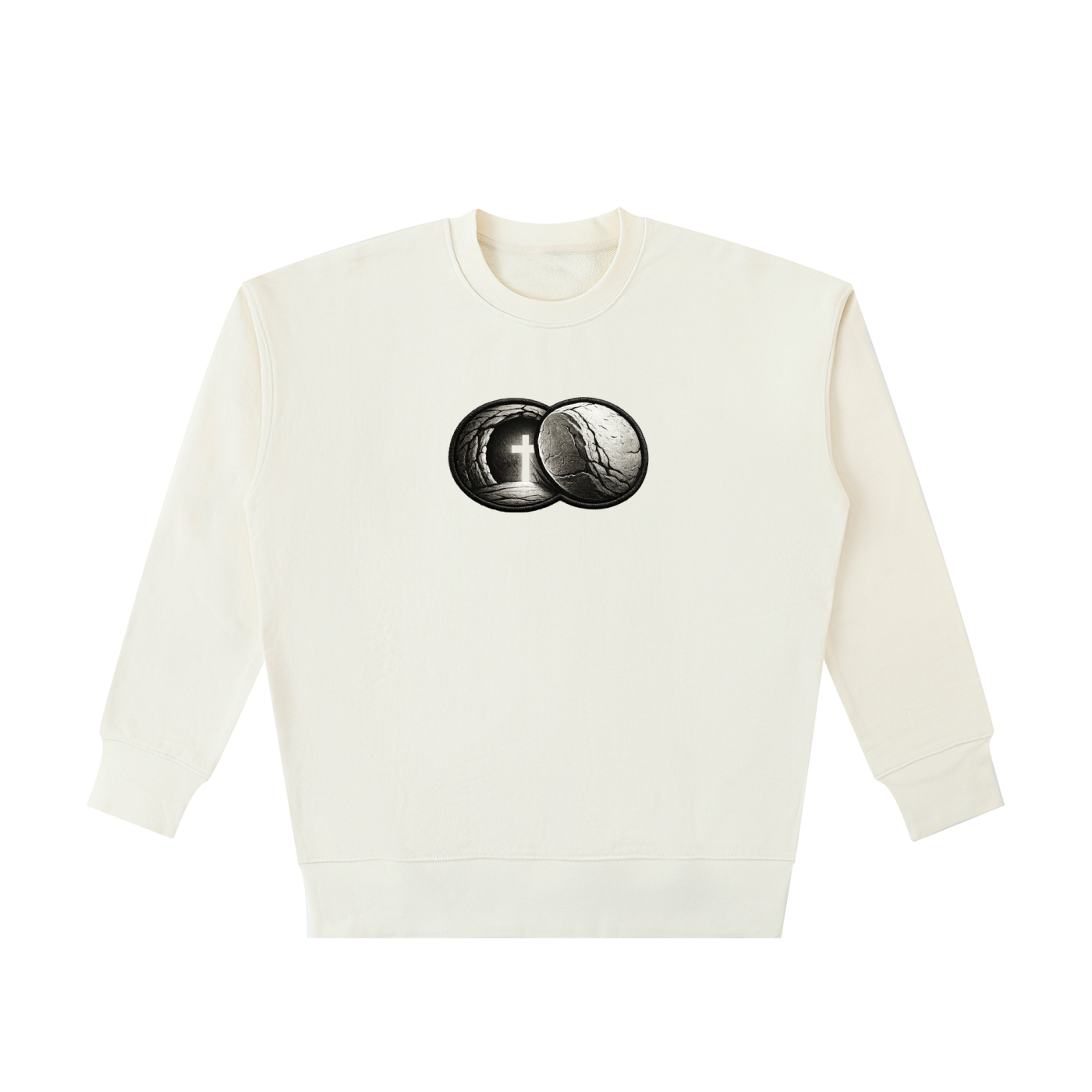 Unchained Oversized Sweatshirt — Cream
