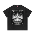 City of Fountains Tee — Black