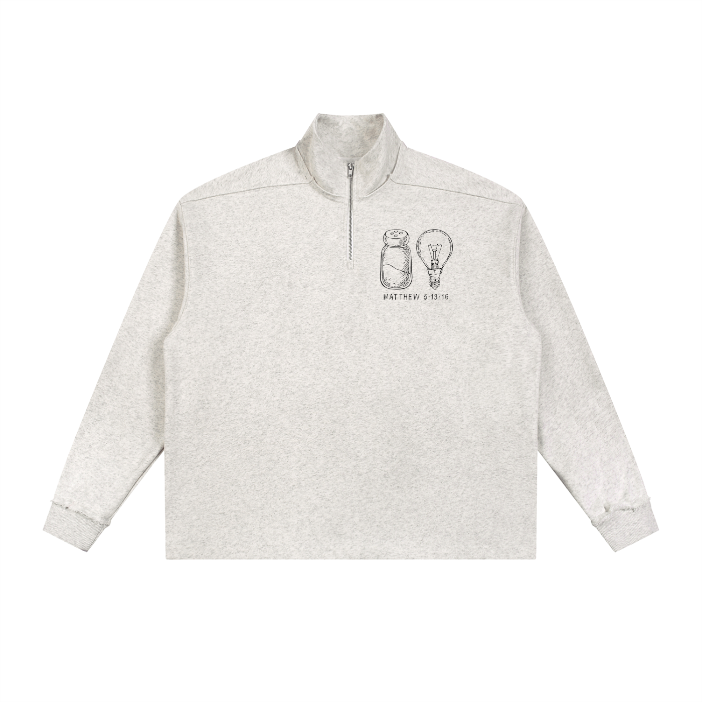 Salt & Light Fleece Quarter-Zip [Oversized]