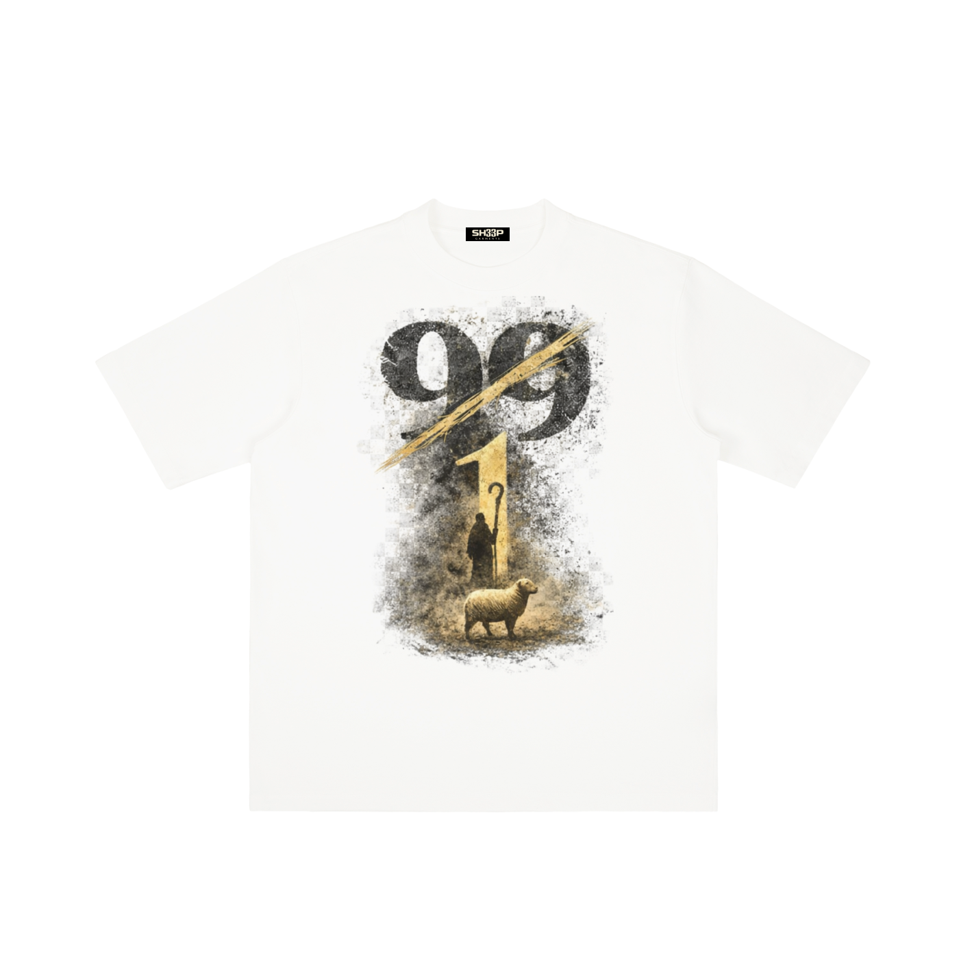 99 —> 1 Graphic Tee — White