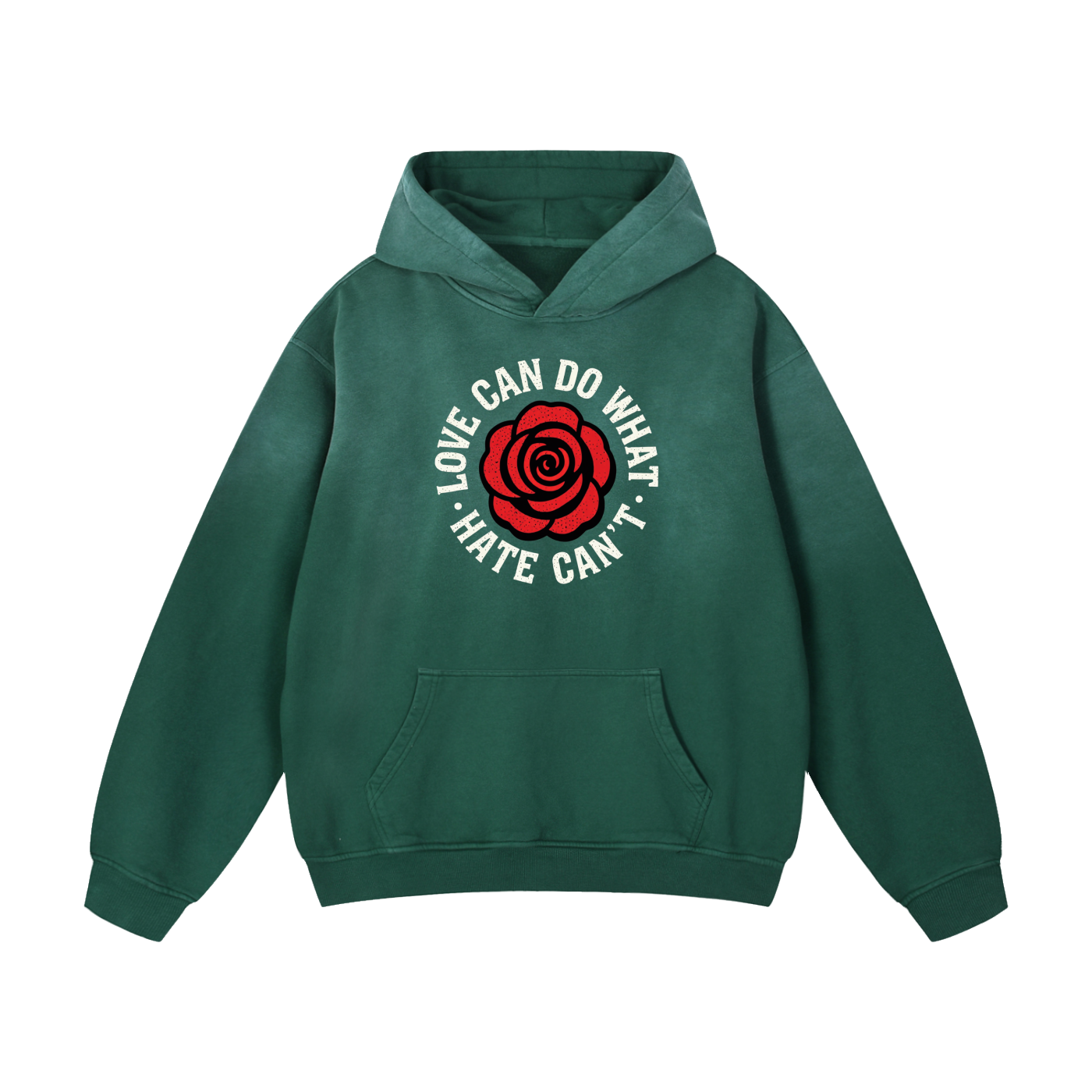 Rose Oversized Hoodie