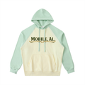 By the Water Hoodie — Green/Apricot
