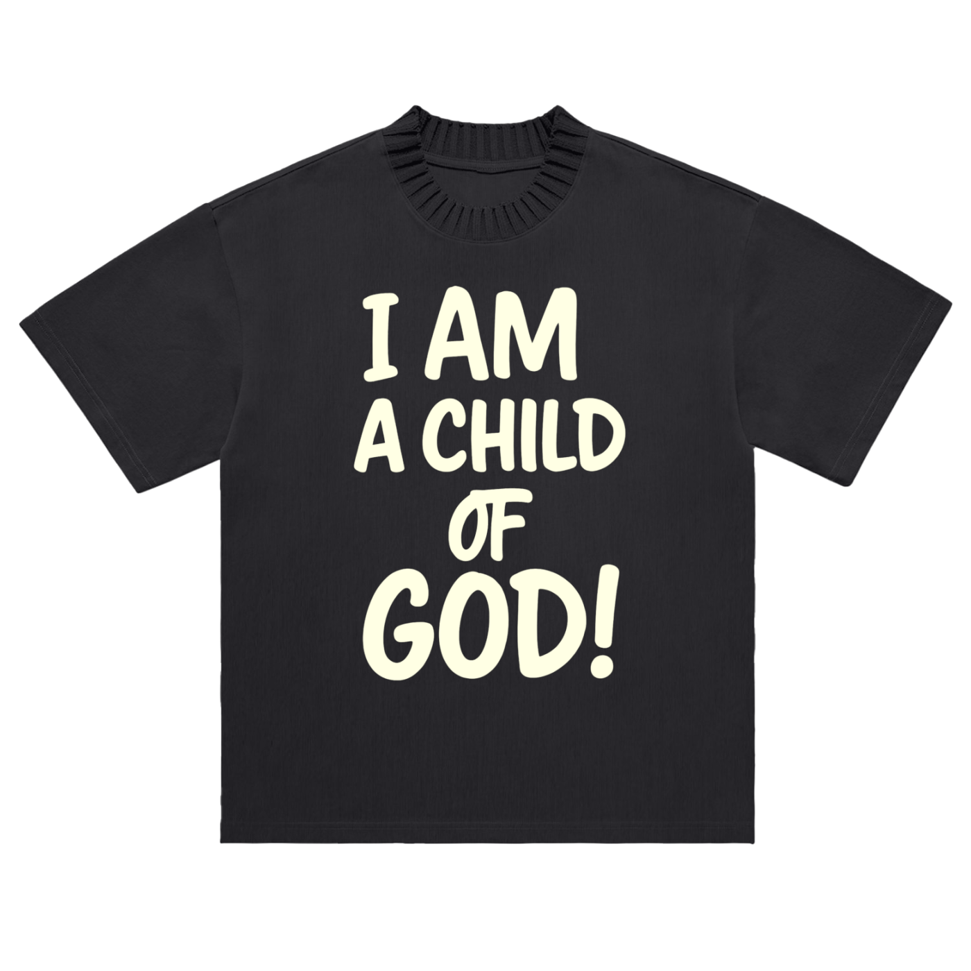 Heavyweight Knitted Round Neck T-Shirt