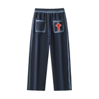 Blessed Oversized Sweatpants — Navy