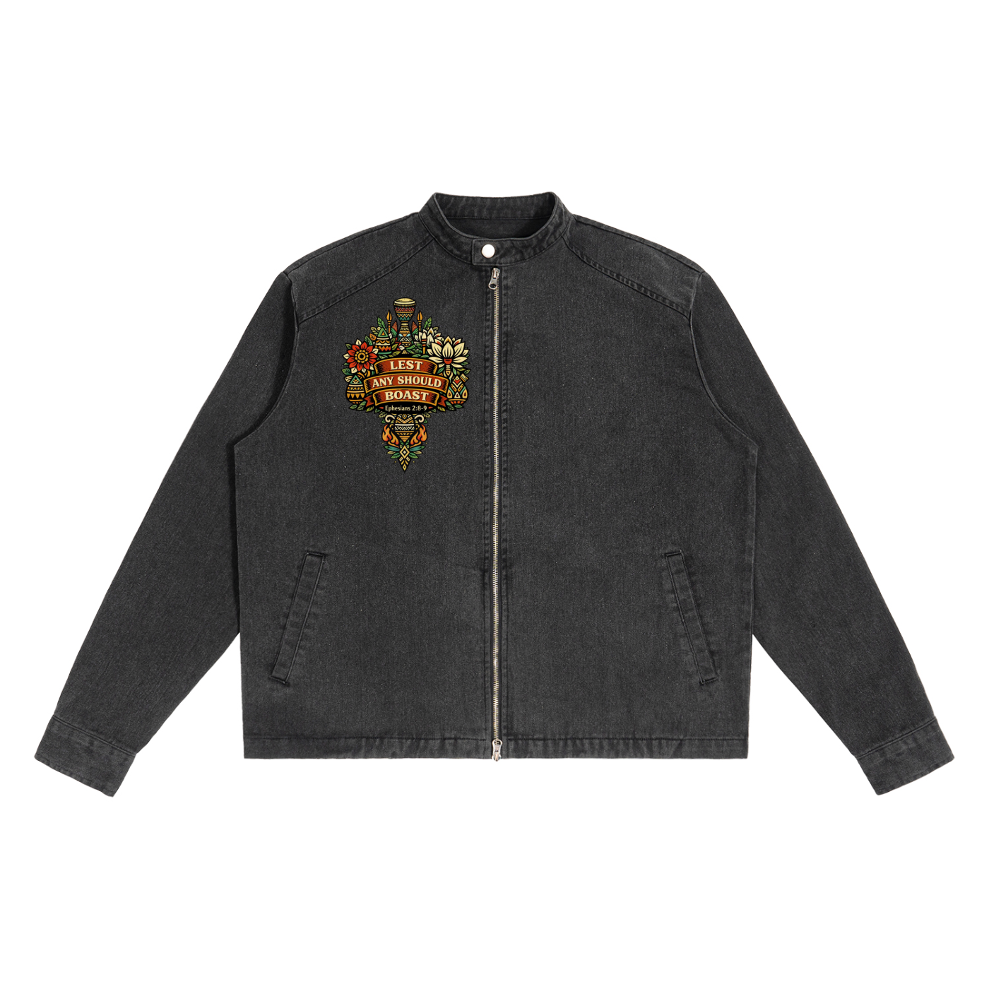 Boast Zip Jacket — Black