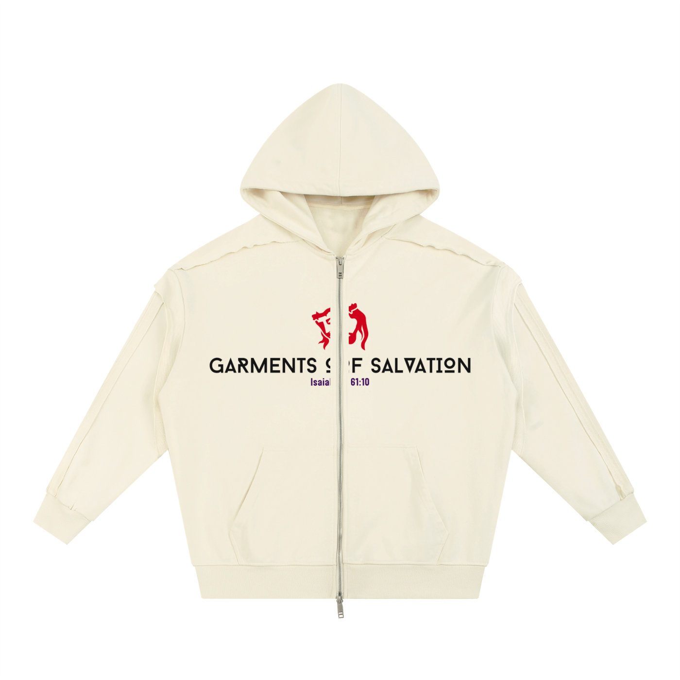 Garments of Salvation Zipper Hoodie
