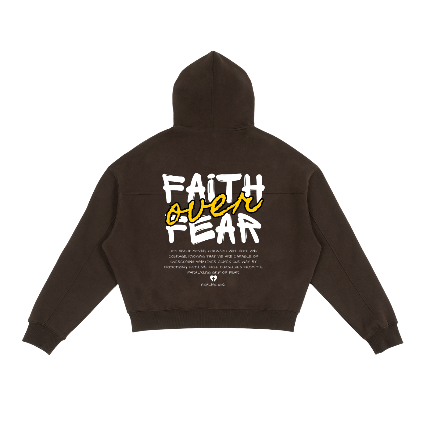 Fearless Boxy Zip Hoodie