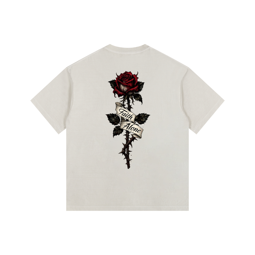 Faith Alone Oversized Tee