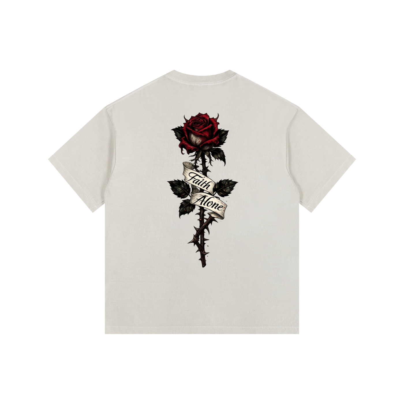 Faith Alone Oversized Tee