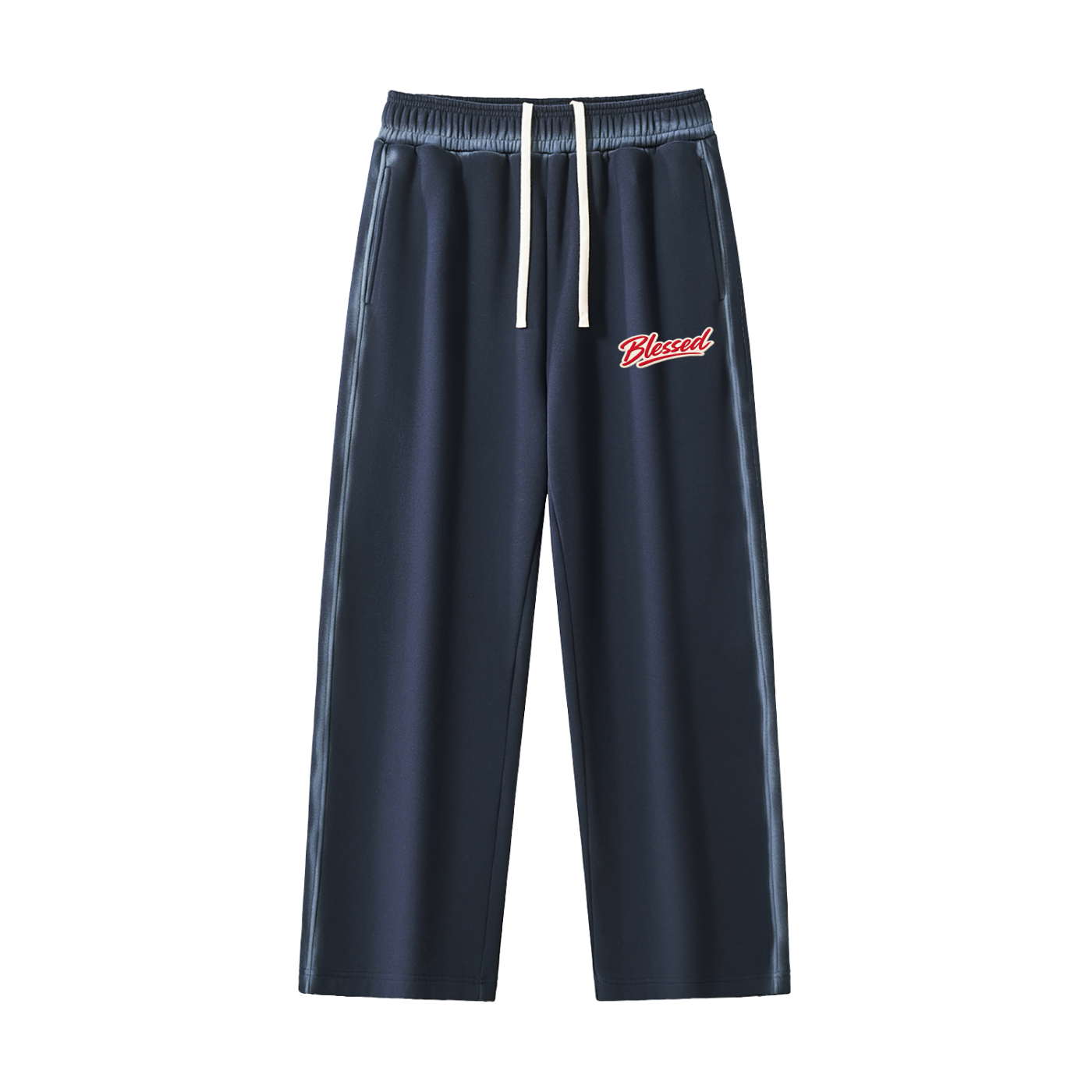 Blessed Oversized Sweatpants — Navy