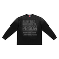 Role Models Oversized Tee — Black