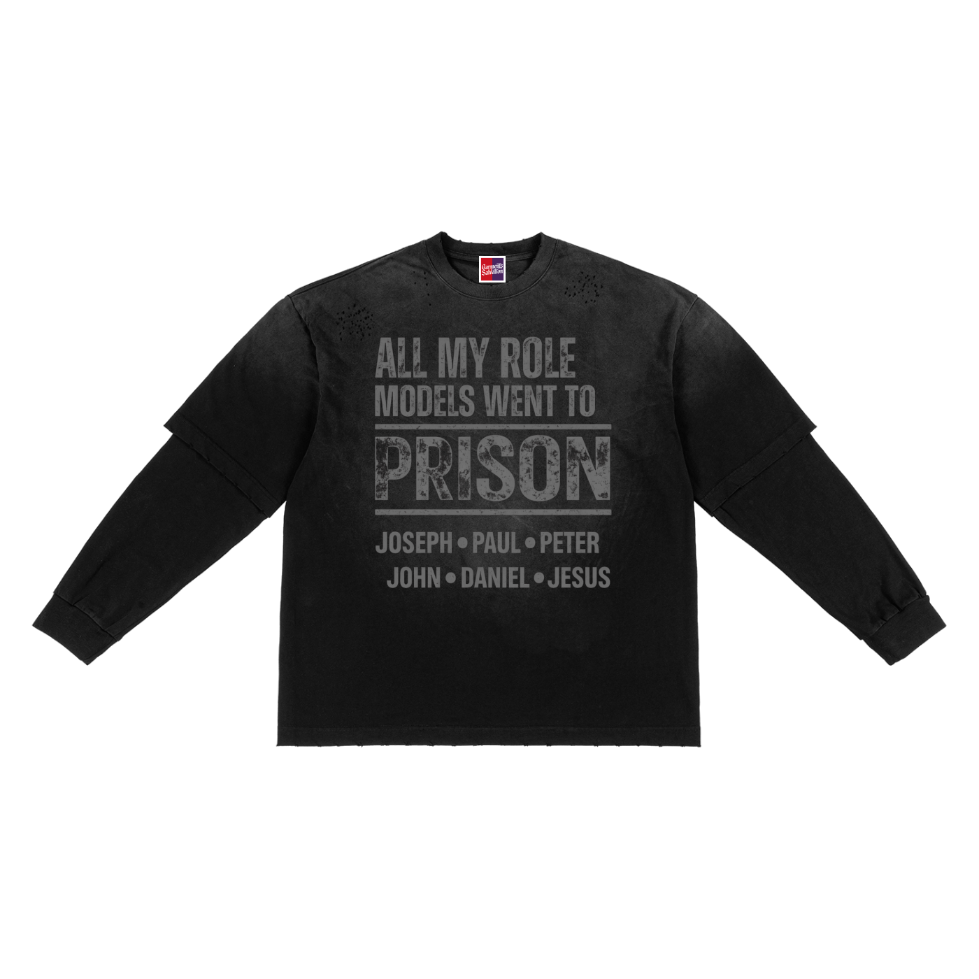 Role Models Oversized Tee — Black