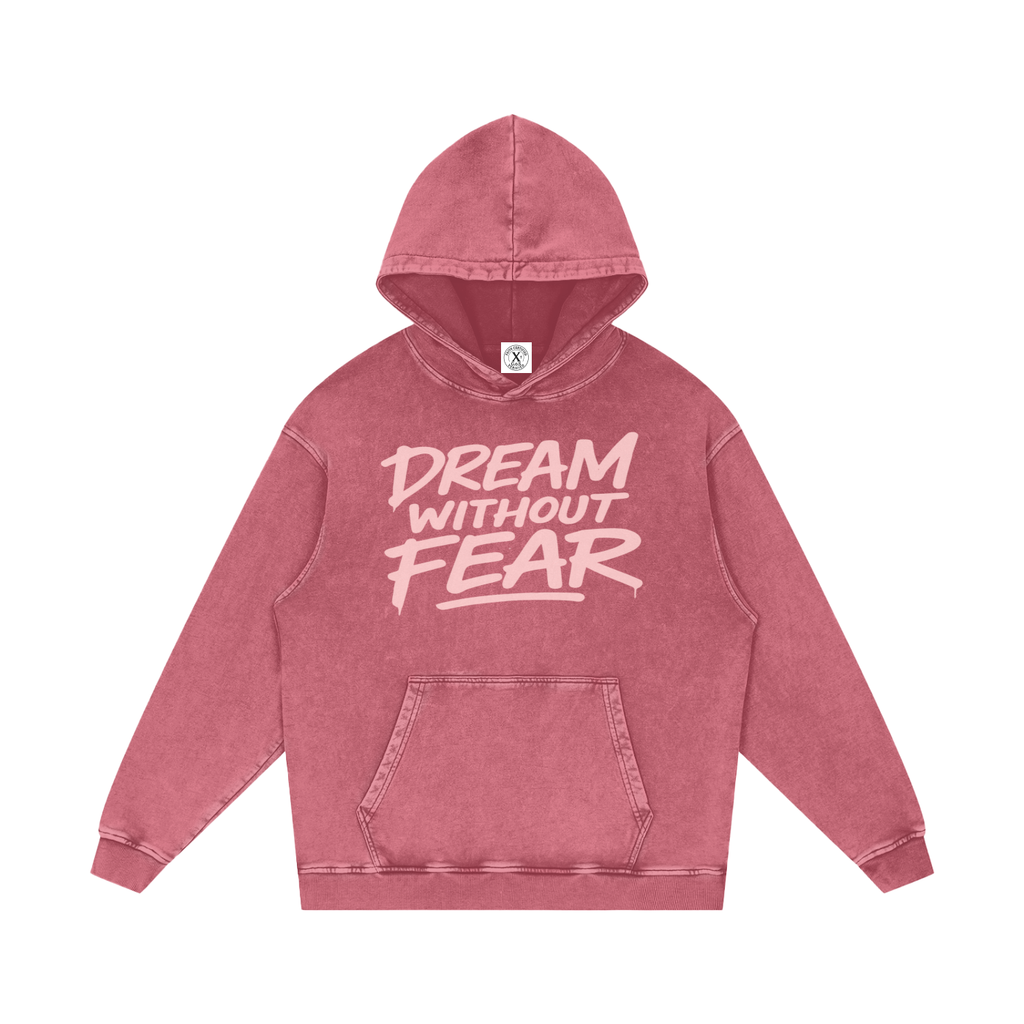 Dream Big Oversized Hoodie — Red