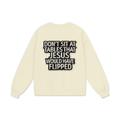 Flip’T Oversized Sweatshirt — Bone