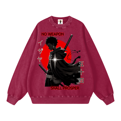 Against All Oversized Sweatshirt