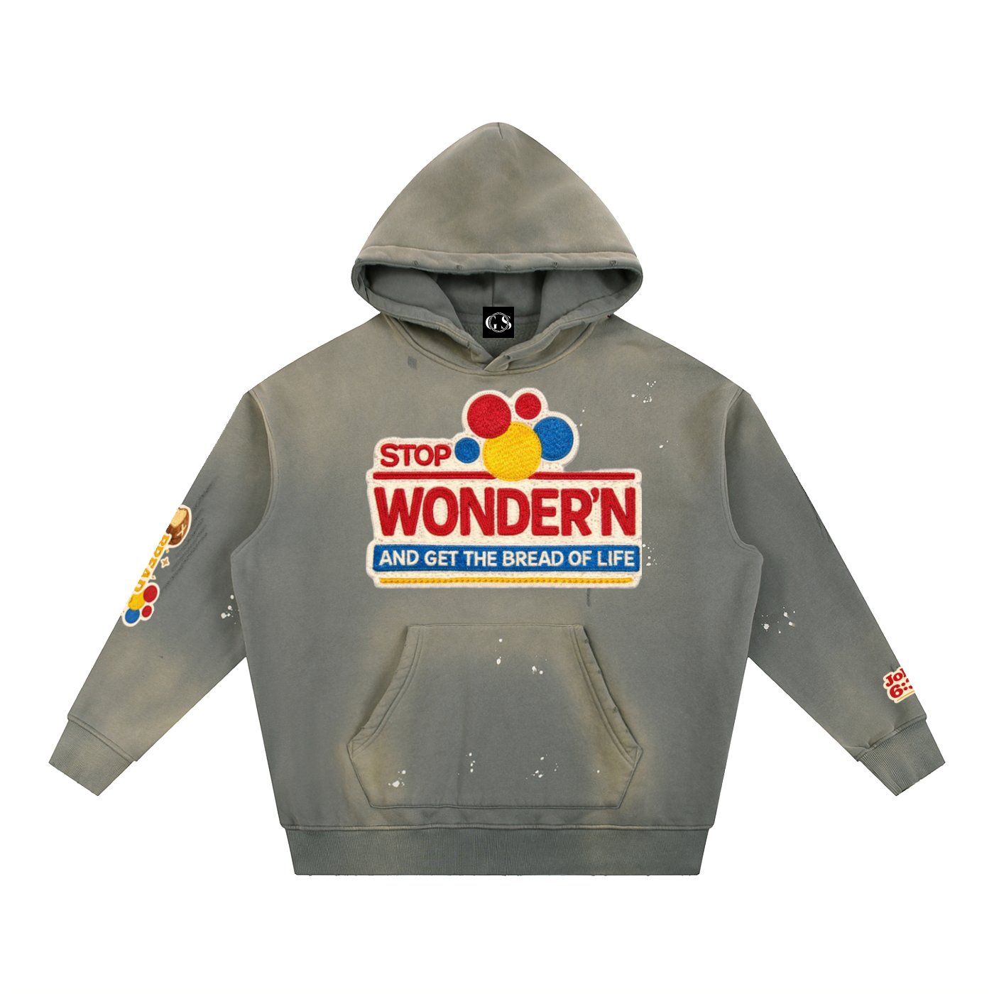 Bread of Life Hoodie — Gray