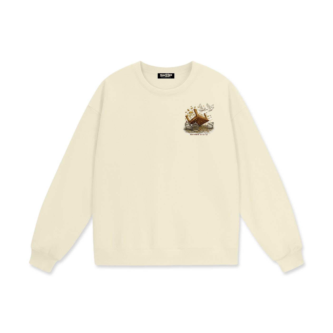 Flip’T Oversized Sweatshirt — Bone