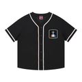 KC Baseball Jersey — Black
